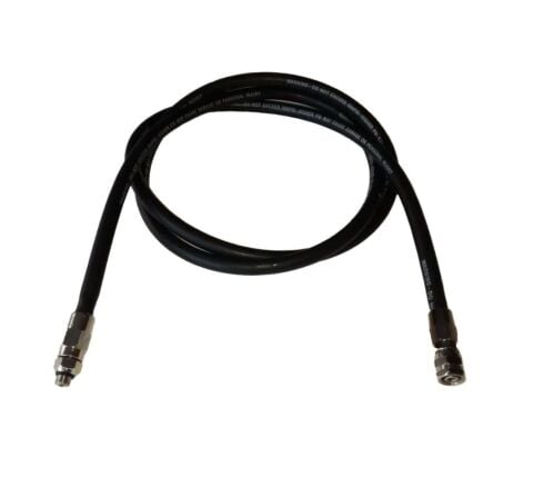 Özel Ölçü Alçak Basınç Hortumu-Siyah 210 cm