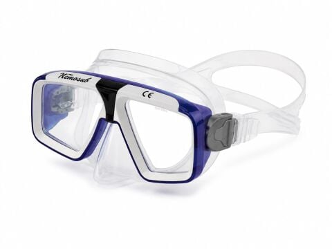 M-05 Maske Şeffaf-Mavi