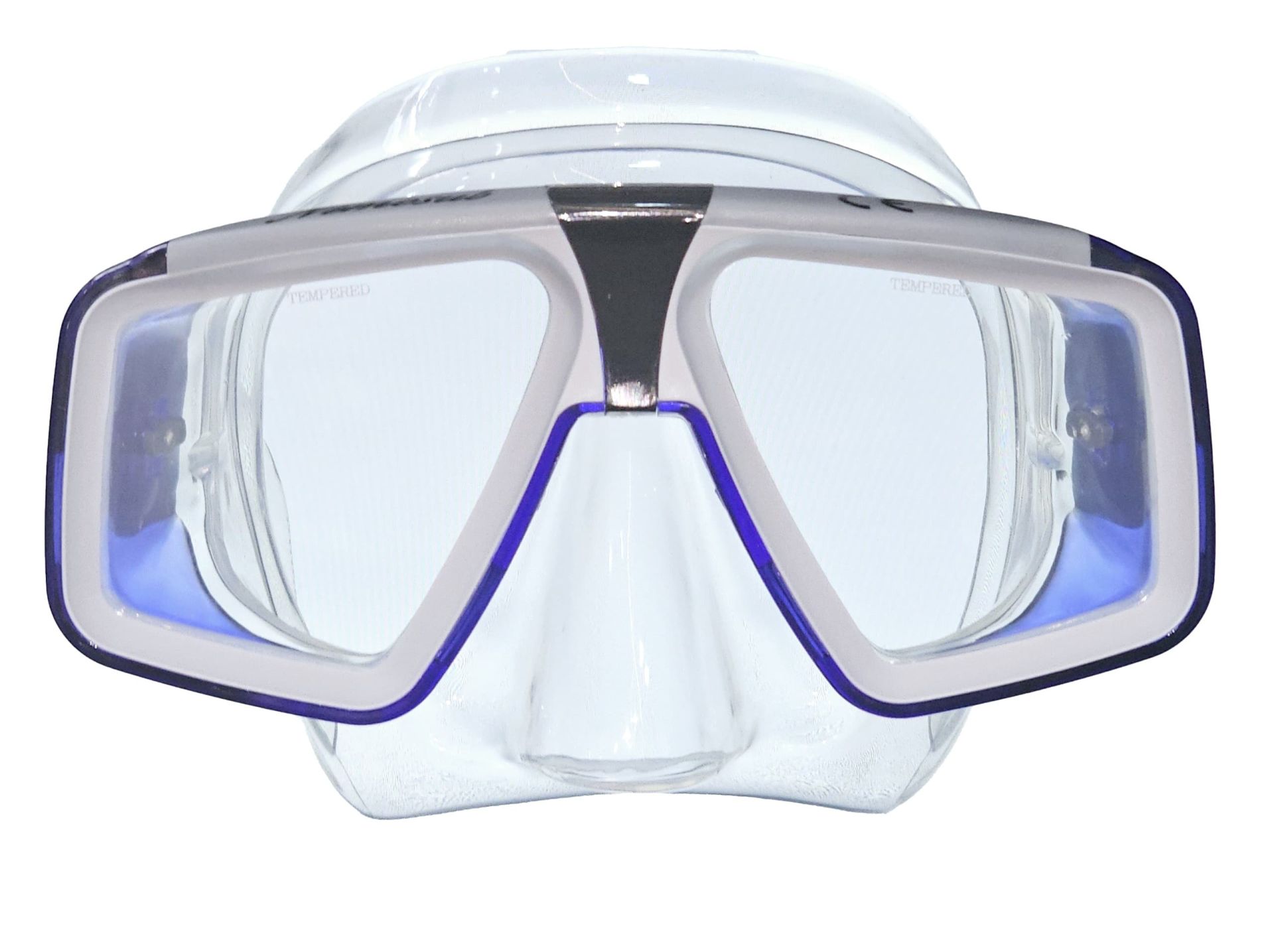 M-05 Maske Şeffaf-Mavi