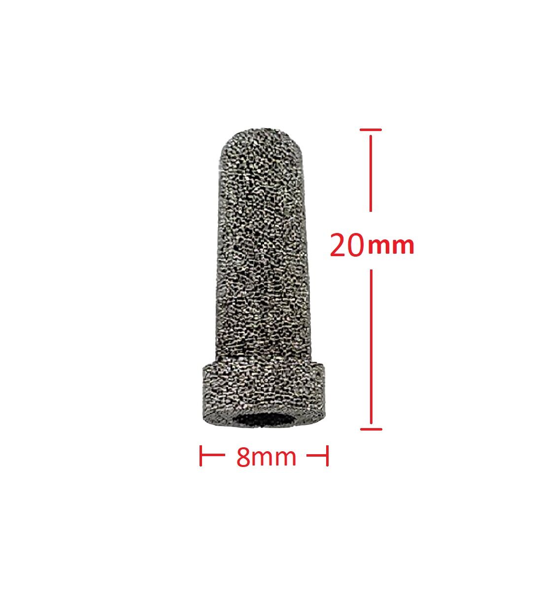 1. Kad. Reg. Giriş Filtresi-Düz 20 mm