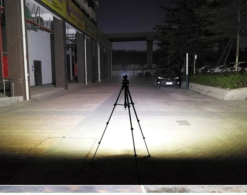 IPX8 27 LED'li 12000 Lümen Dalış Feneri - Pil Dahil