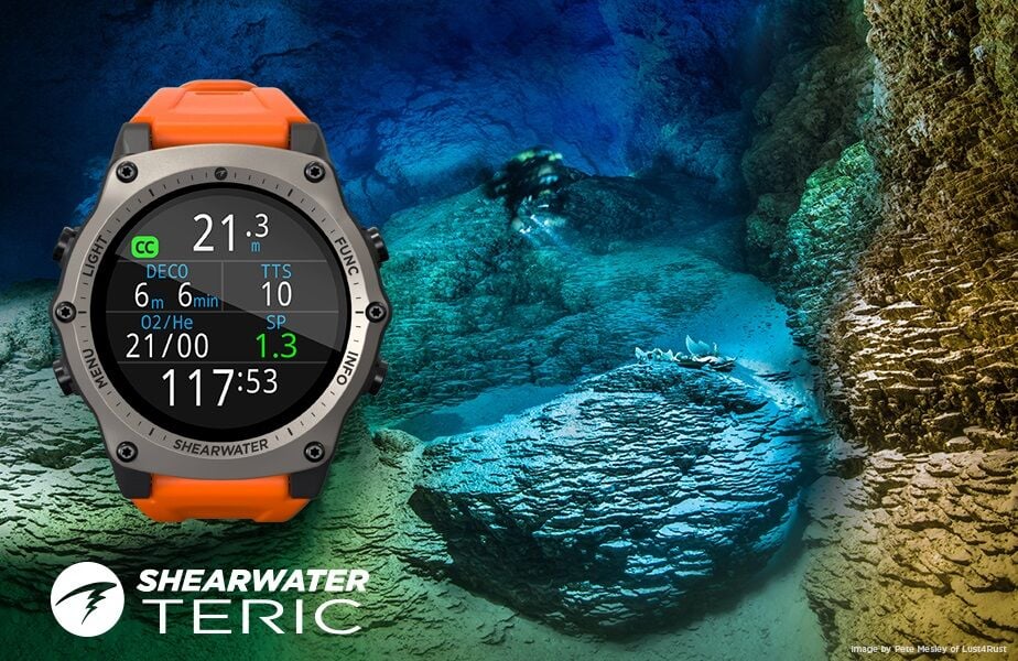 SHEARWATER  Teric Silver Dalış Bilgisayarı