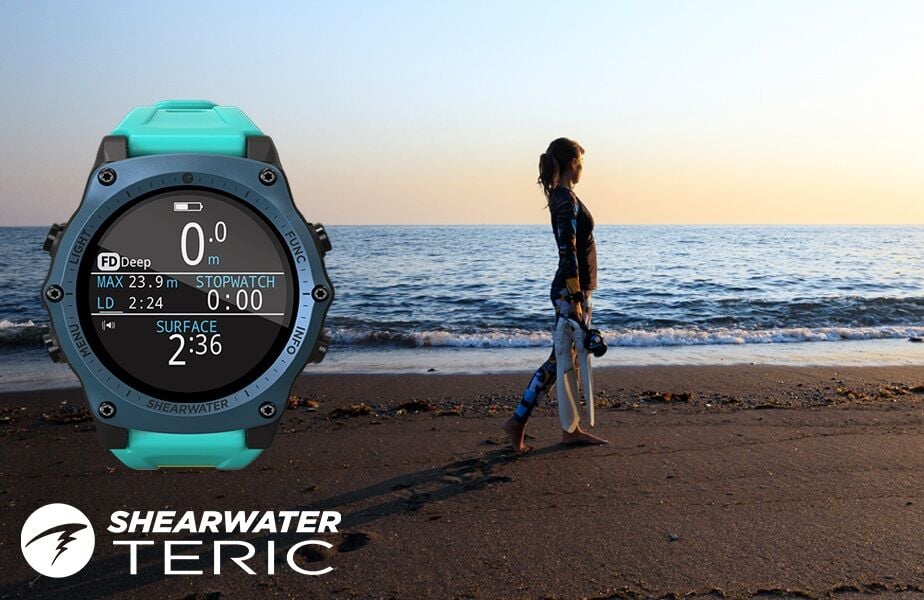 SHEARWATER  TERIC BLUE Dalış Bilgisayarı