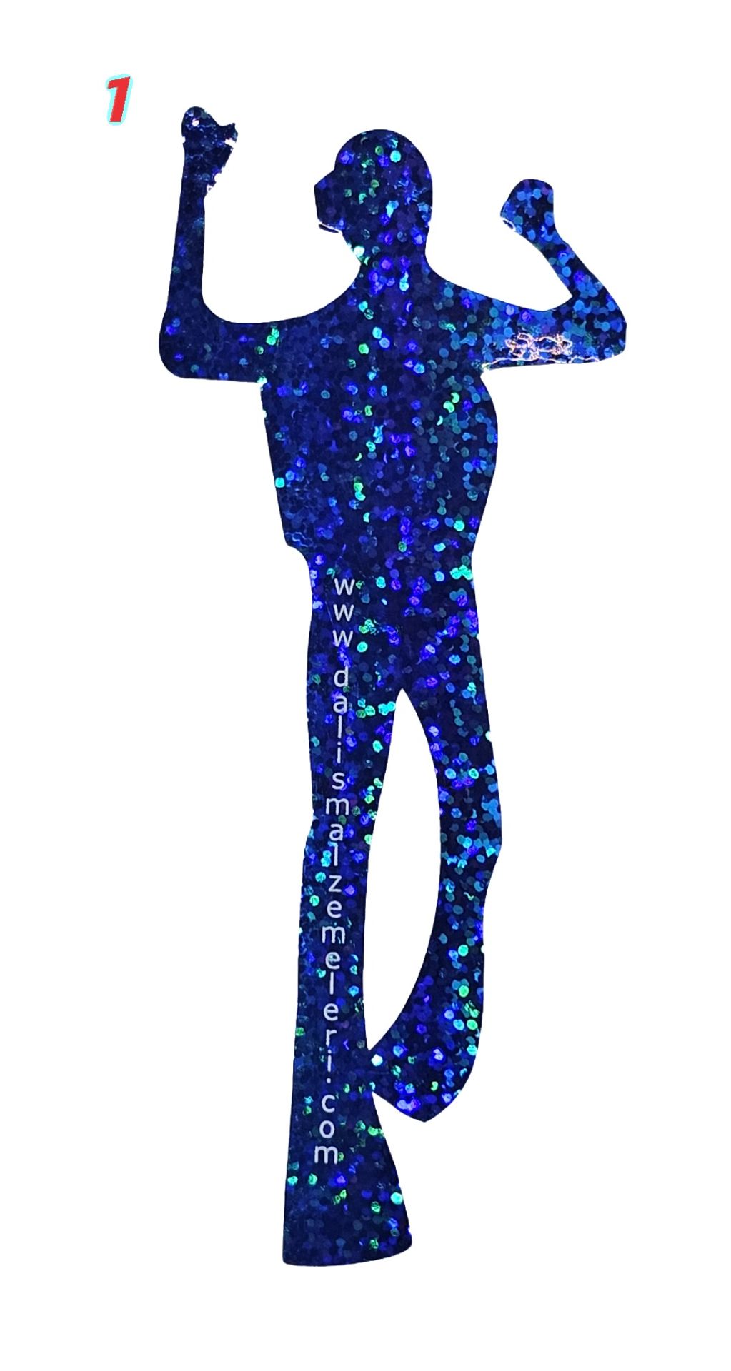 Balıkadam sticker 14 cm 1 numara